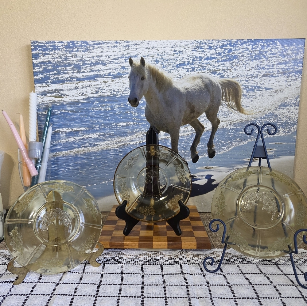 Elegant Glass Serveware Set